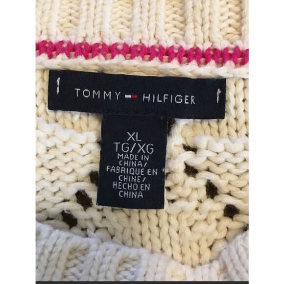 Vintage Tommy Hilfiger Crew Neck Sweater XL - Picture 2 of 8
